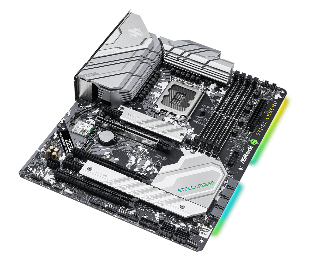 Placa-mãe ASROCK Z690 Steel Le - X870E Atx Motherboard avaliação e preço